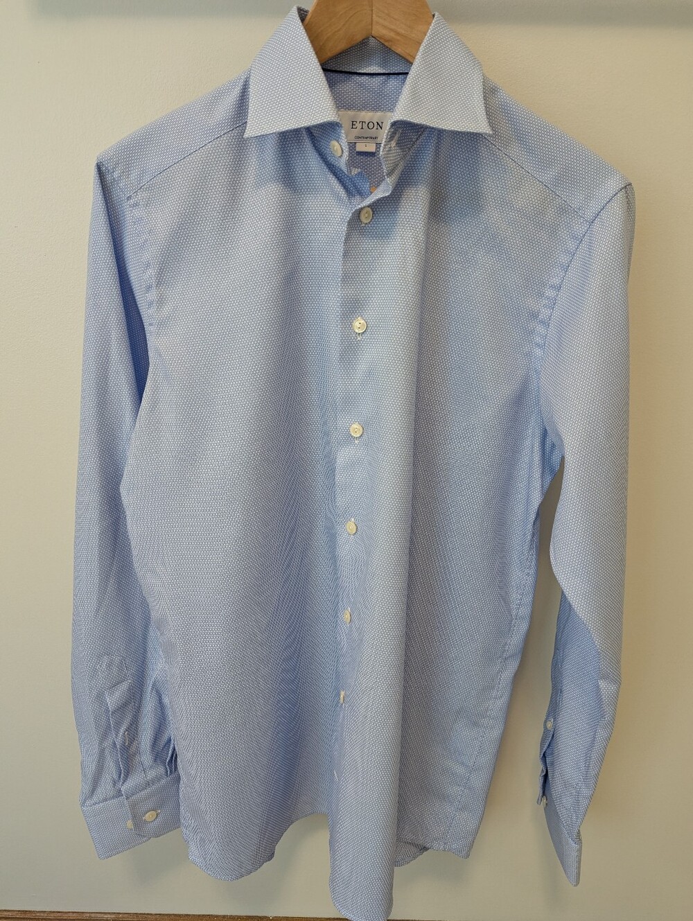 Eton Blue Men's Dress Shirt